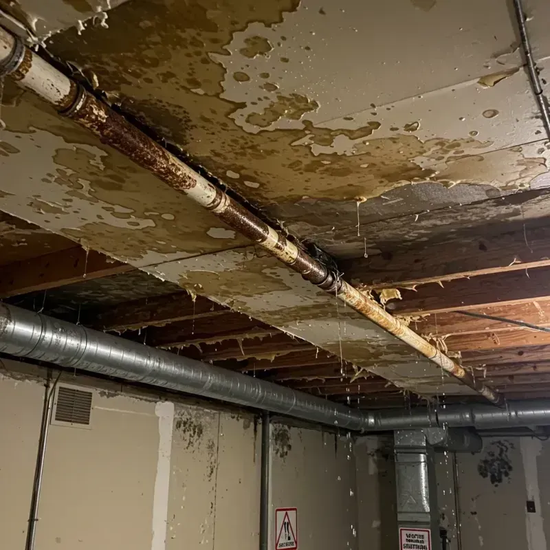 Ceiling Water Damage Repair in Portland, CT